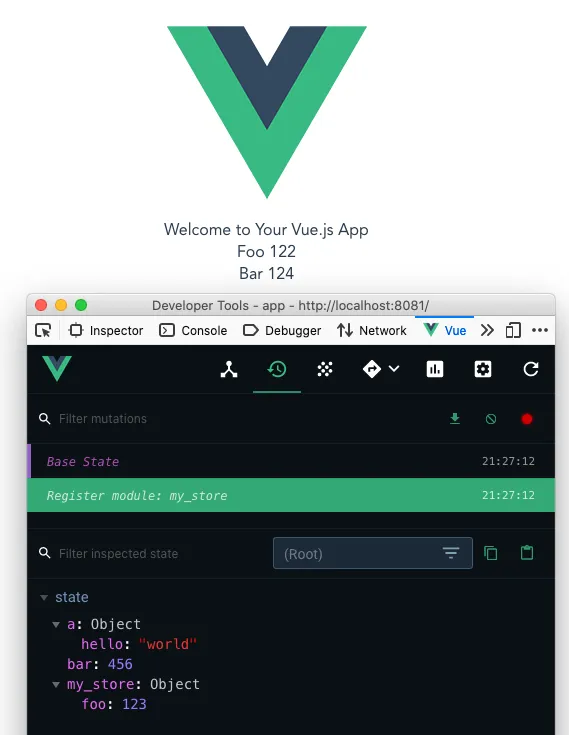 Vue dev tool