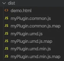 The dist folder