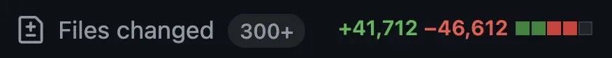 Image showing diff on GitHub Pull Request