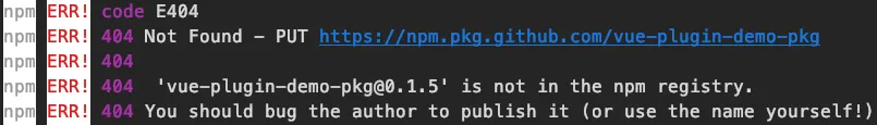 Unauthorized error